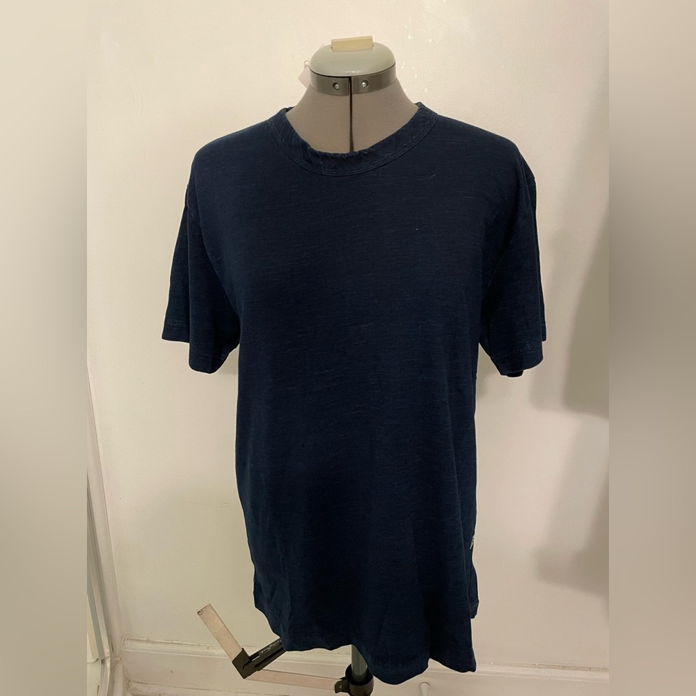Pure Blue Japan  Classic Navy Blue Men's Tee Shirt
